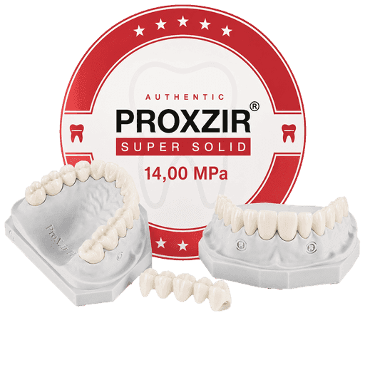 Solid zirconia restoration