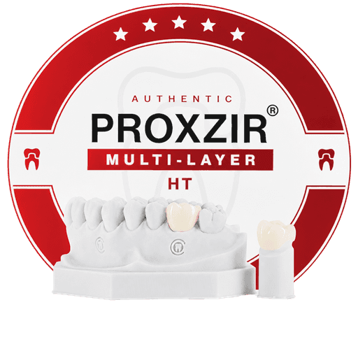 Layered zirconia restoration