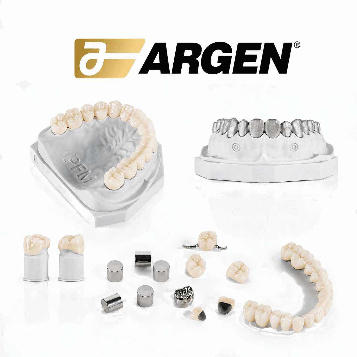 Hand-Layered PFM (Argen® alloy)